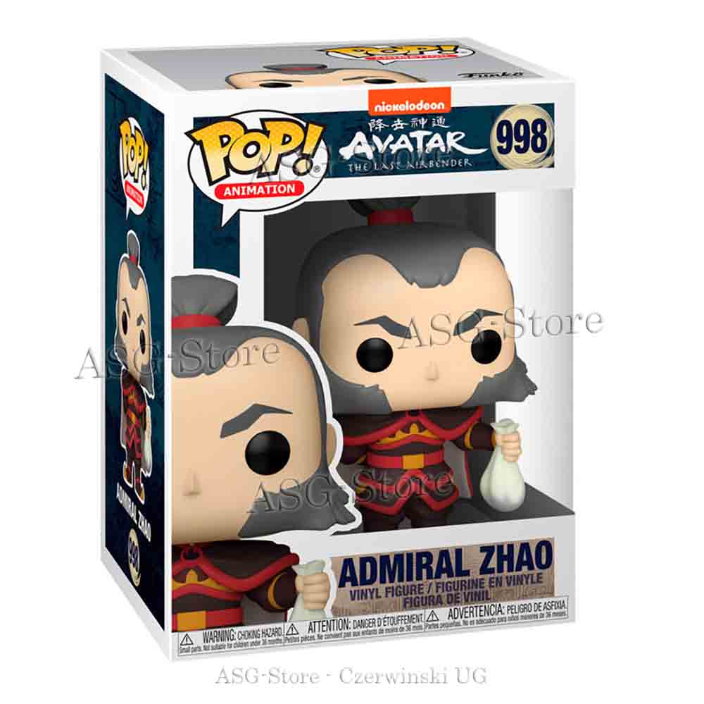 Funko Pop Animation 998 Avatar Admiral Zhao