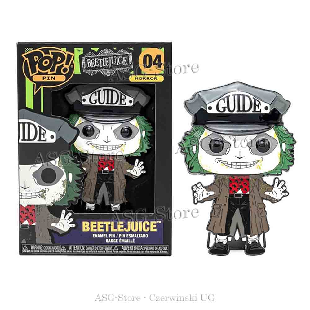 Beetlejuice - Funko Pop Pin Horror 04