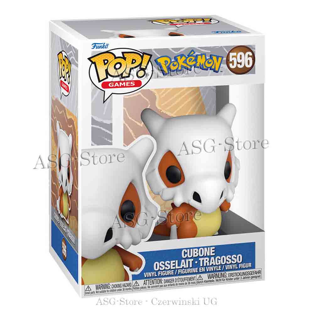 Cubone Osselait | Tragosso - Pokémon - Funko Pop Games 596