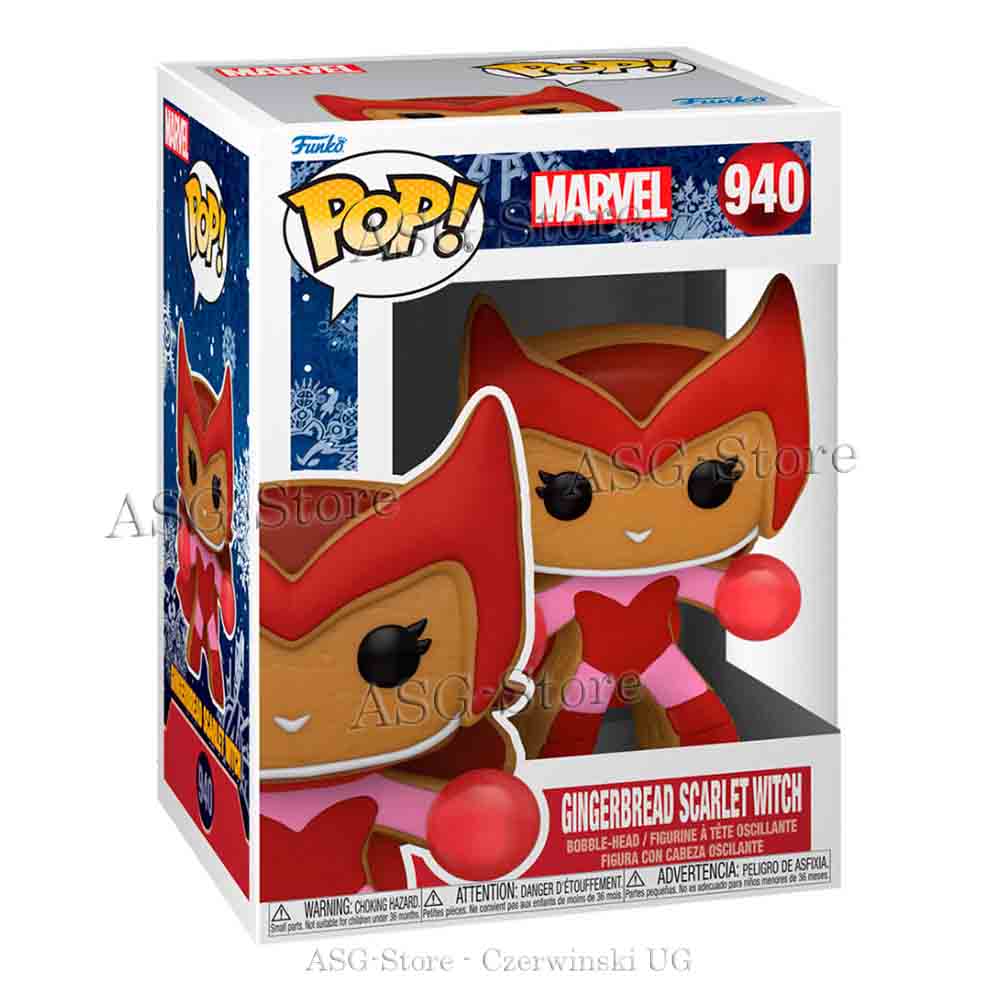 Scarlet Witch - Marvel Gingerbread - Funko Pop Holiday 940