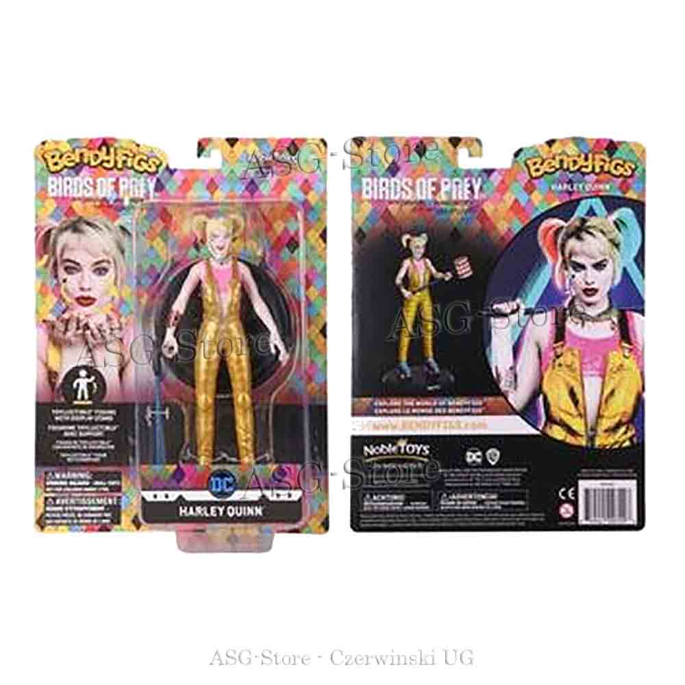 DC Comics - Harley Quinn als Bendyfigs Biegefigur 