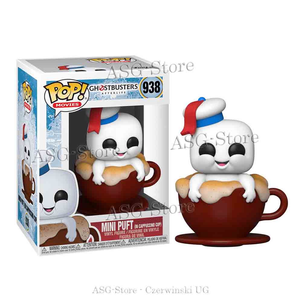 Mini Puft in Cappuccino Cup - Ghostbusters Afterlife - Funko Pop Movies 938