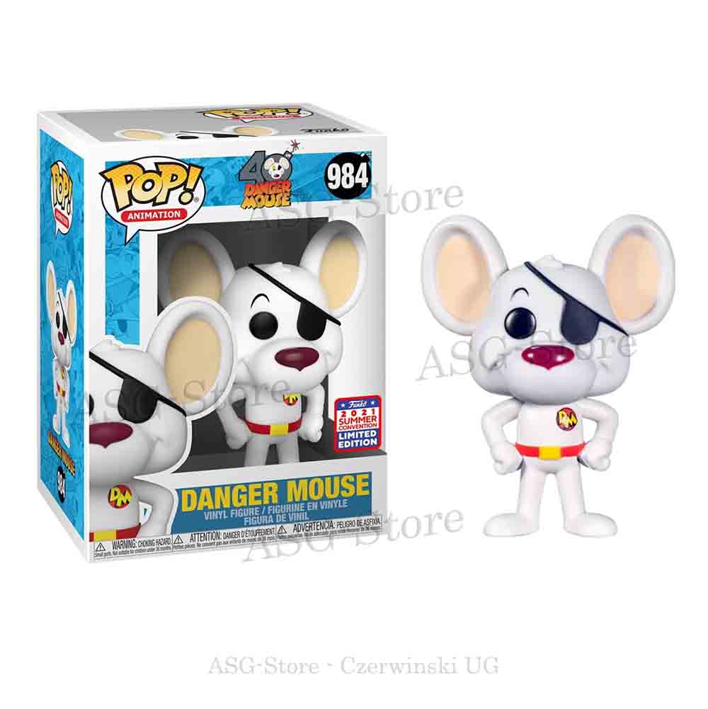 Danger Mouse | 40 Danger Mouse | Funko Pop Animation 984 | Limited Edition Exclusive