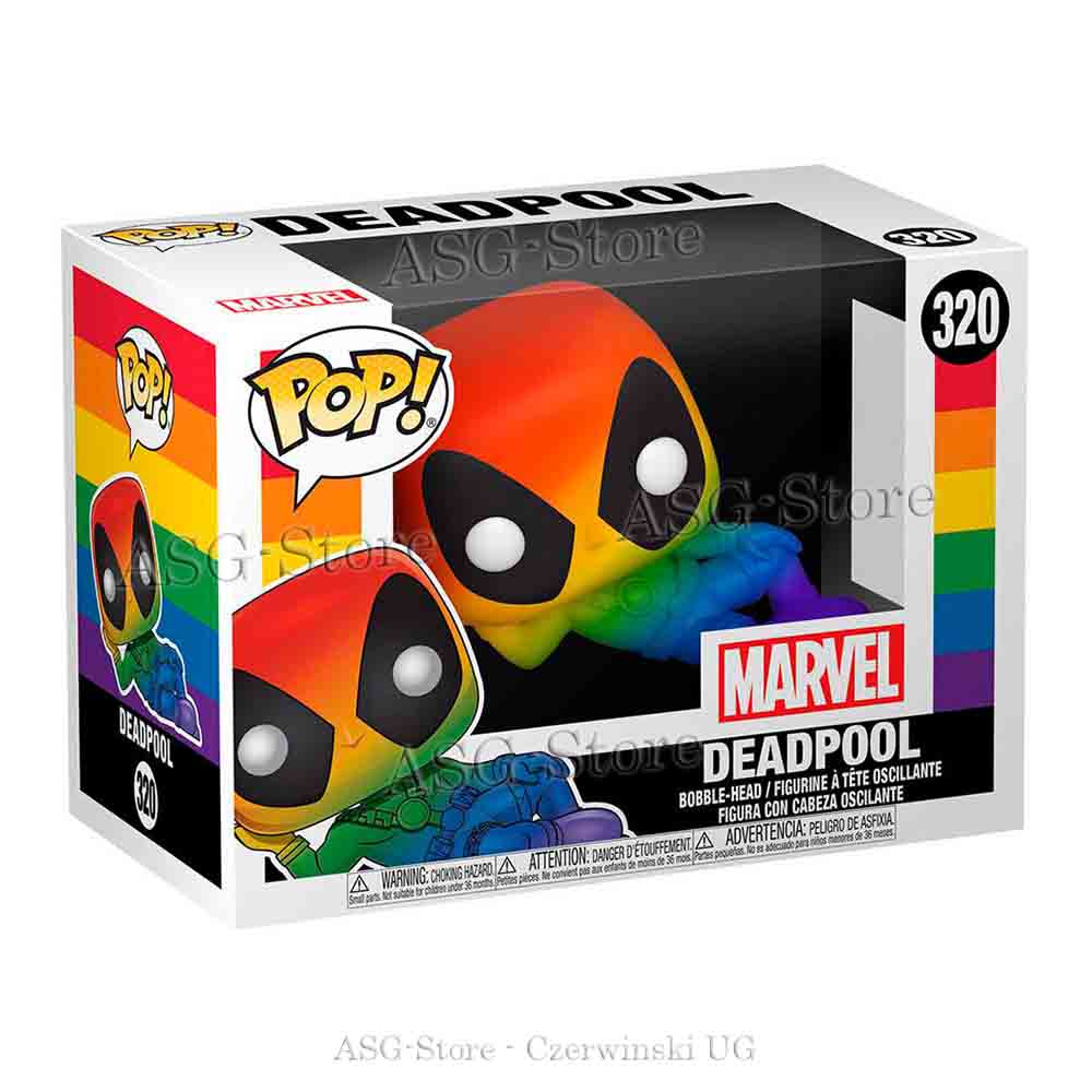 Funko Pop Marvel 320 Rainbow Deadpool Funko Pop Marvel 320 Rainbow Deadpool