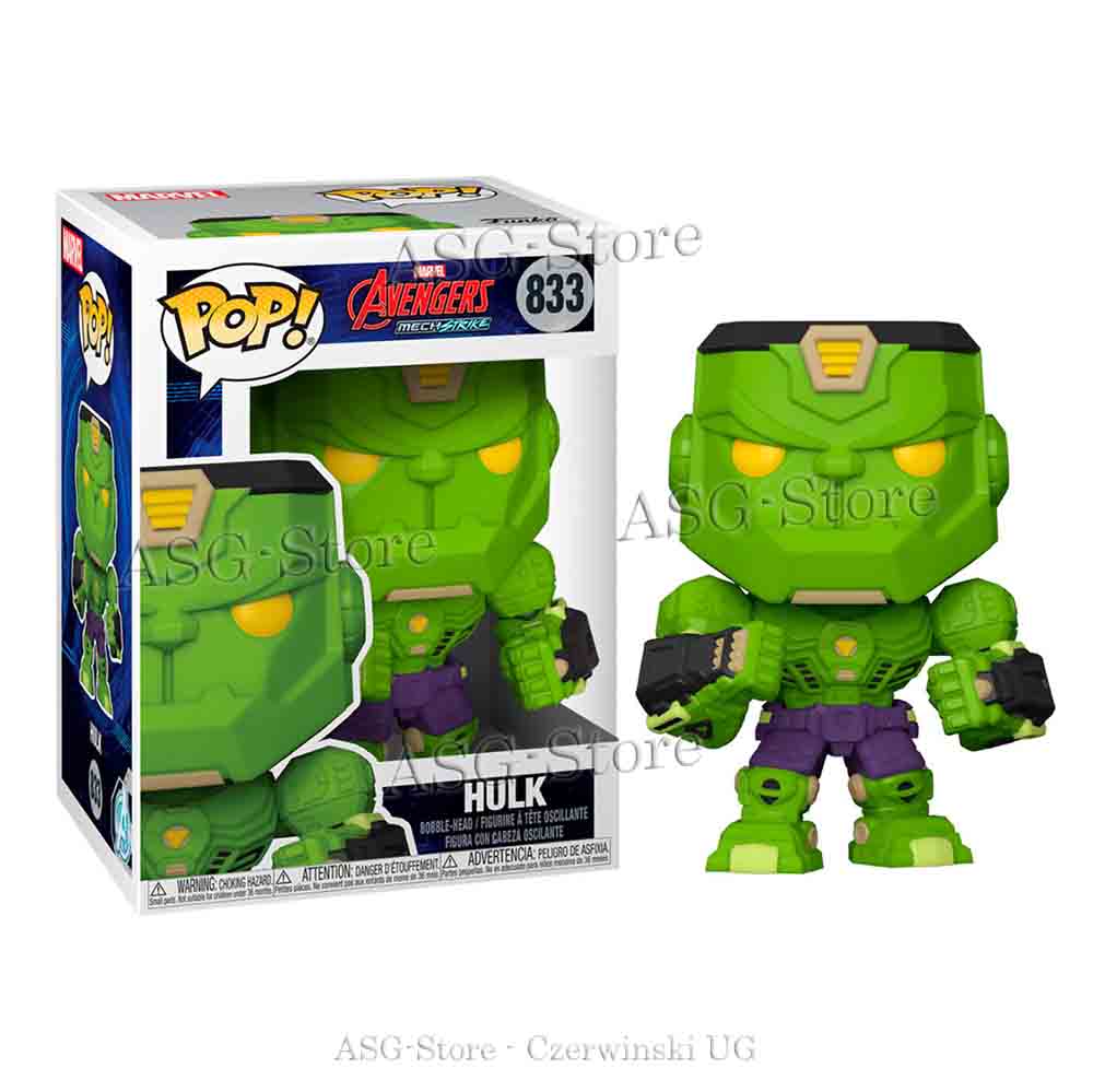 Funko Pop Marvel 833 Avengers Merch Strike Hulk