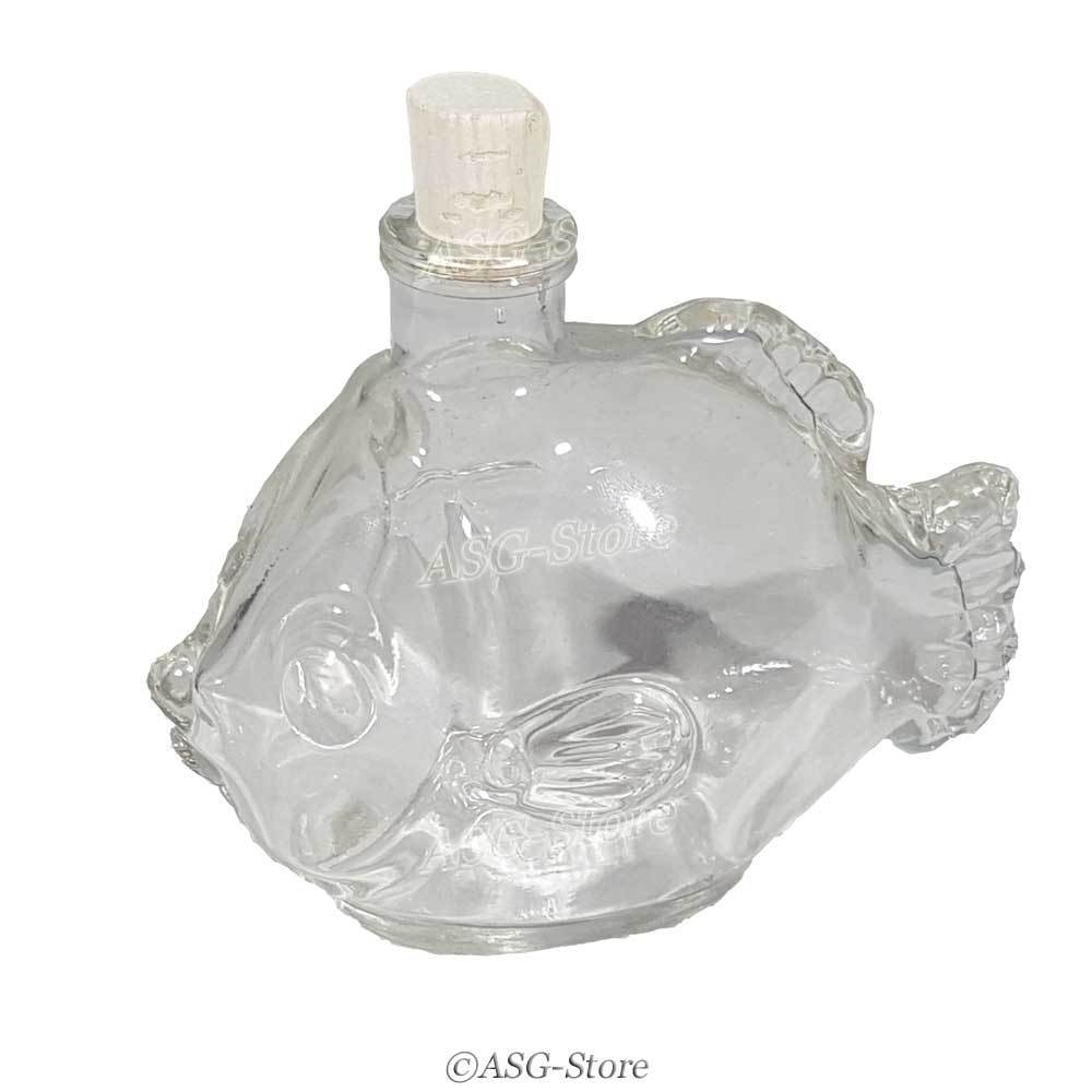 Schnapsflasche im Fisch Design mit 200ml Fassungsvermögen