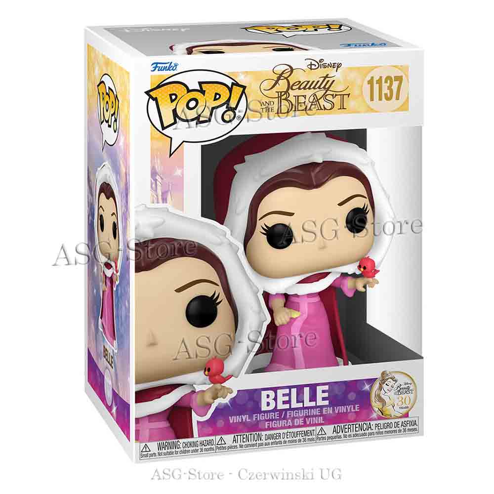 Winter Belle - 30 Years The Beauty and the Beast - Funko Pop Disney 1137 Winter Belle - 30 Years The Beauty and the Beast - Funko Pop Disney 1137