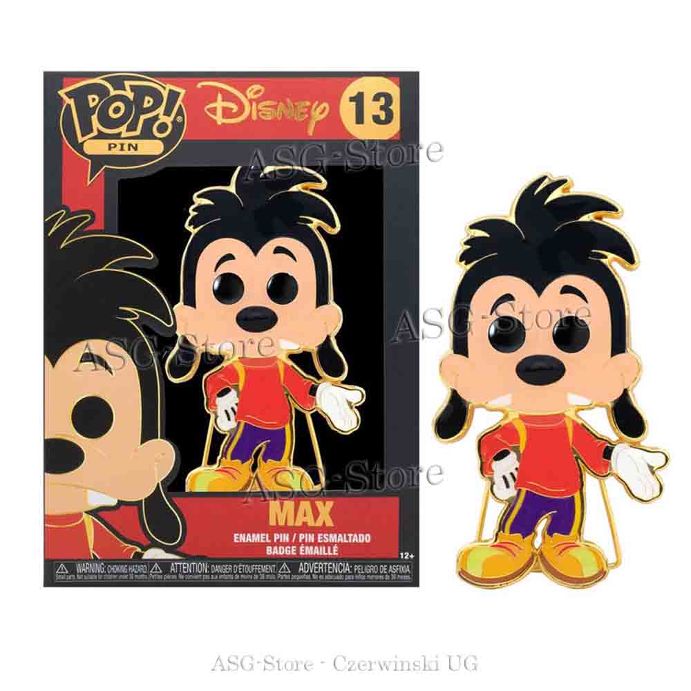 Max - Goofy & Max - Funko Pop Pin Disney  13