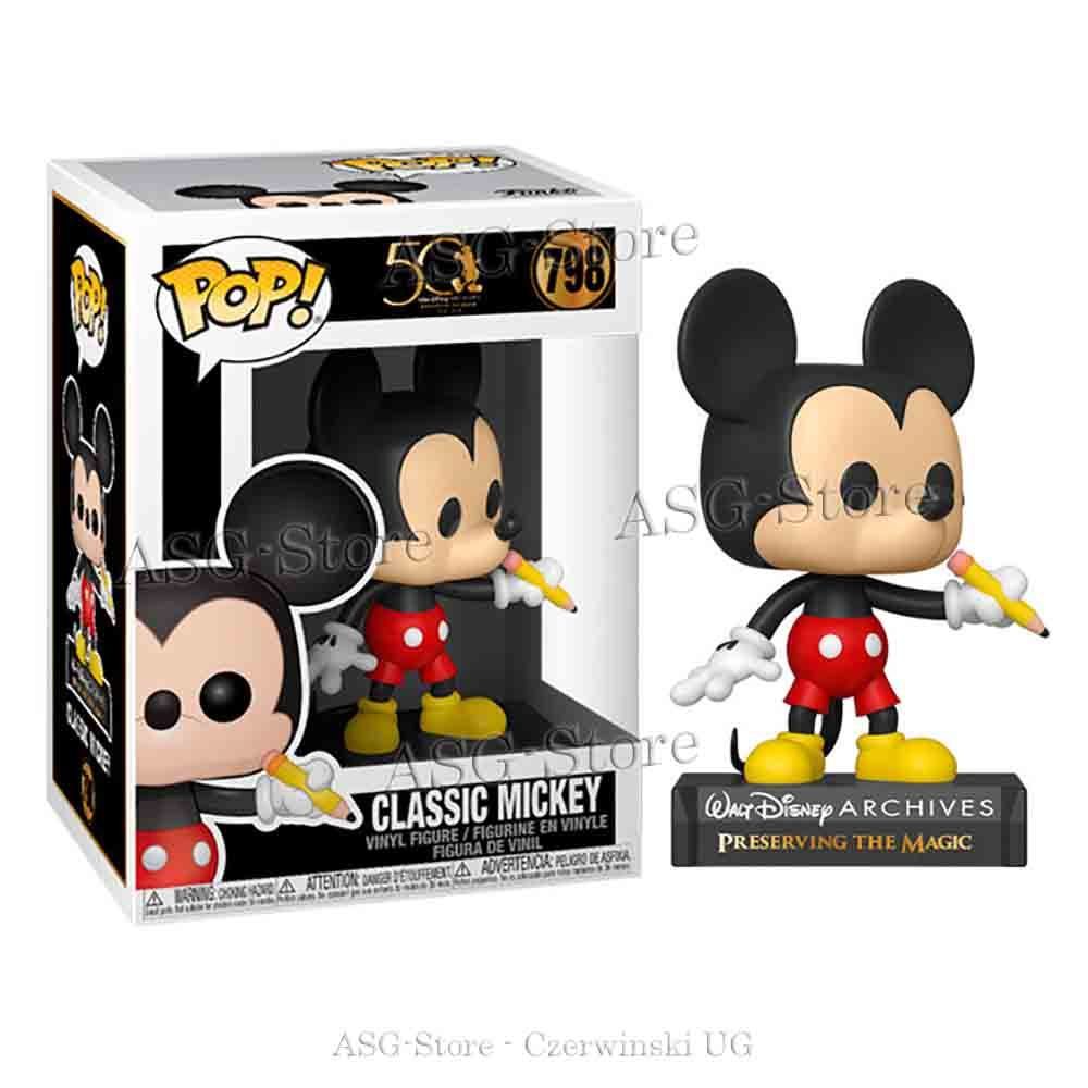 Funko Pop Disney 50 Jahre Mickey 798 Classic Mickey