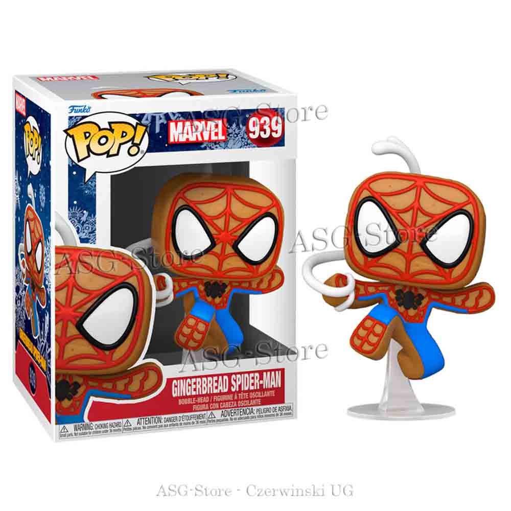 Funko Pop Marvel Holiday 939 Gingerbread Spiderman