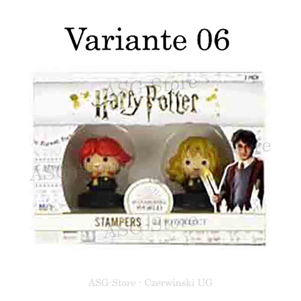 Ron Weasley und Hermione Granger Stempel im 2er Pack Harry Potter