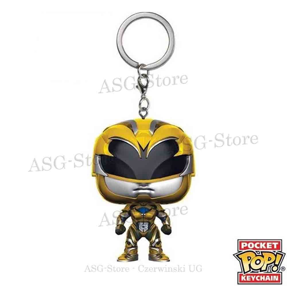 Yellow Ranger - Power Rangers - Funko Pocket Pop Keychain
