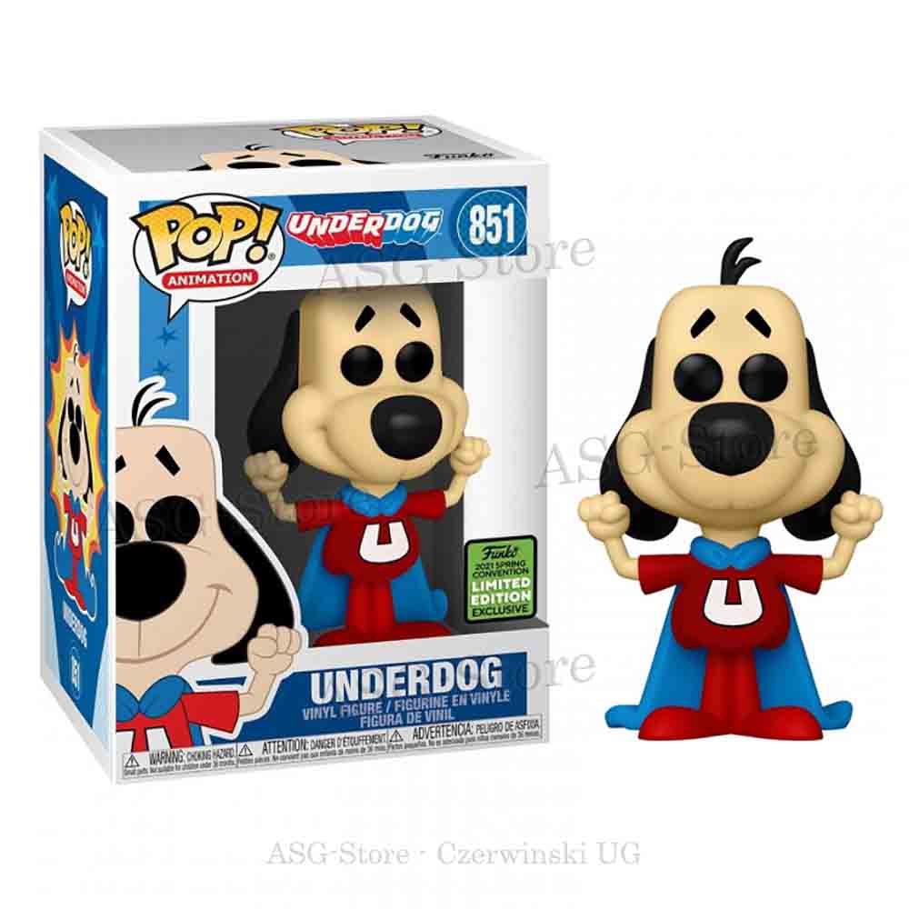 Underdog | Underdog | Funko Pop Animation 851 Limited | Edition Exclusive