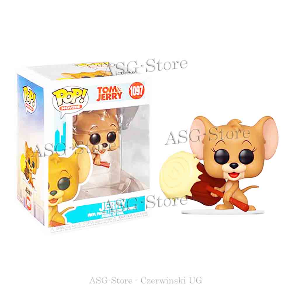 Funko Pop Movies 1097 Tom & Jerry - Jerry mit Holzhammer