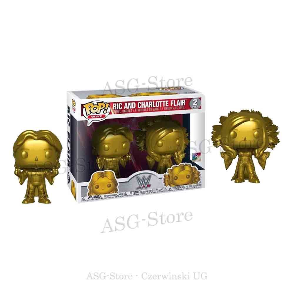 Funko Pop 2 Pack WWE Ric & Charlotte Flair