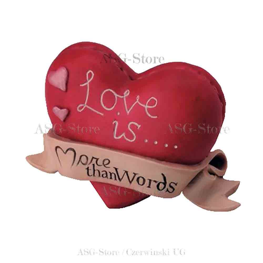 Herz "Love is..." More than words