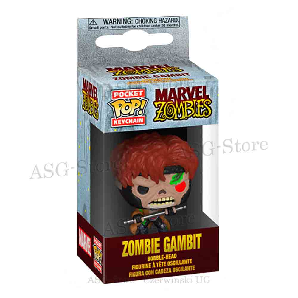 Funko Pocket Pop Keychain Marvel Zombies Zombie Gambit