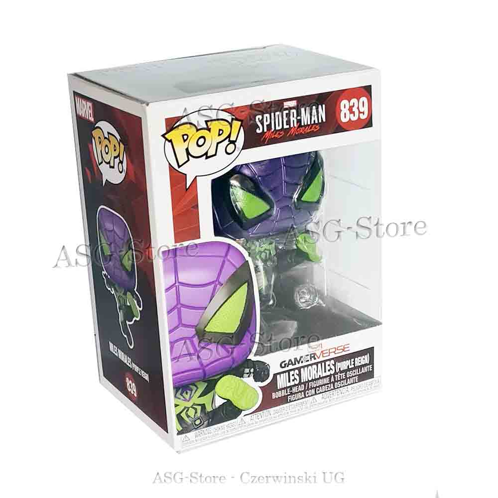 Funko Pop Marvel 839 Spider-Man Miles Morales (Purple Reign) Funko Pop Marvel 839 Spider-Man Miles Morales (Purple Reign)