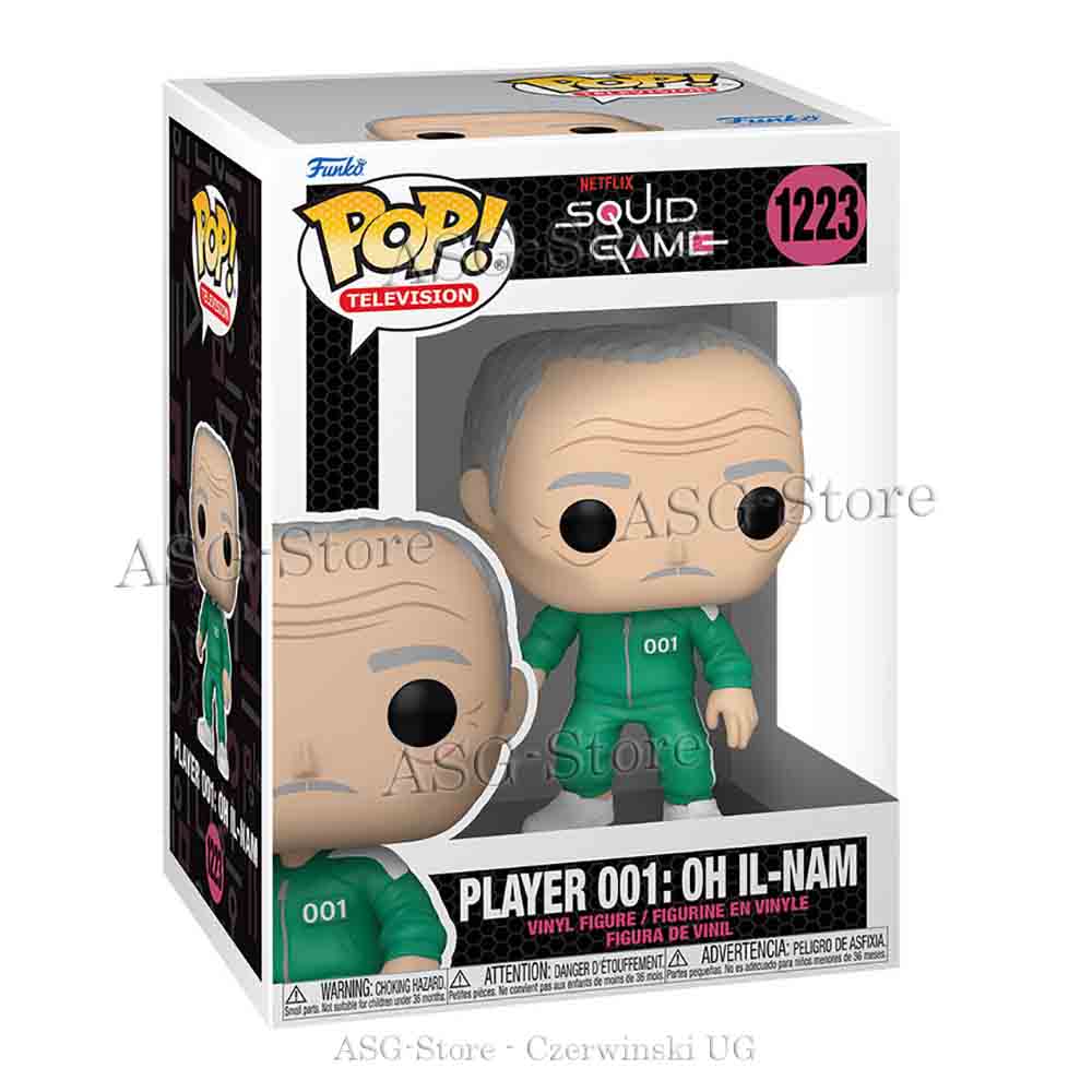 Player 001: Oh Il-Nam - Squid Game - Funko Pop Television 1223 Player 001: Oh Il-Nam - Squid Game - Funko Pop Television 1223