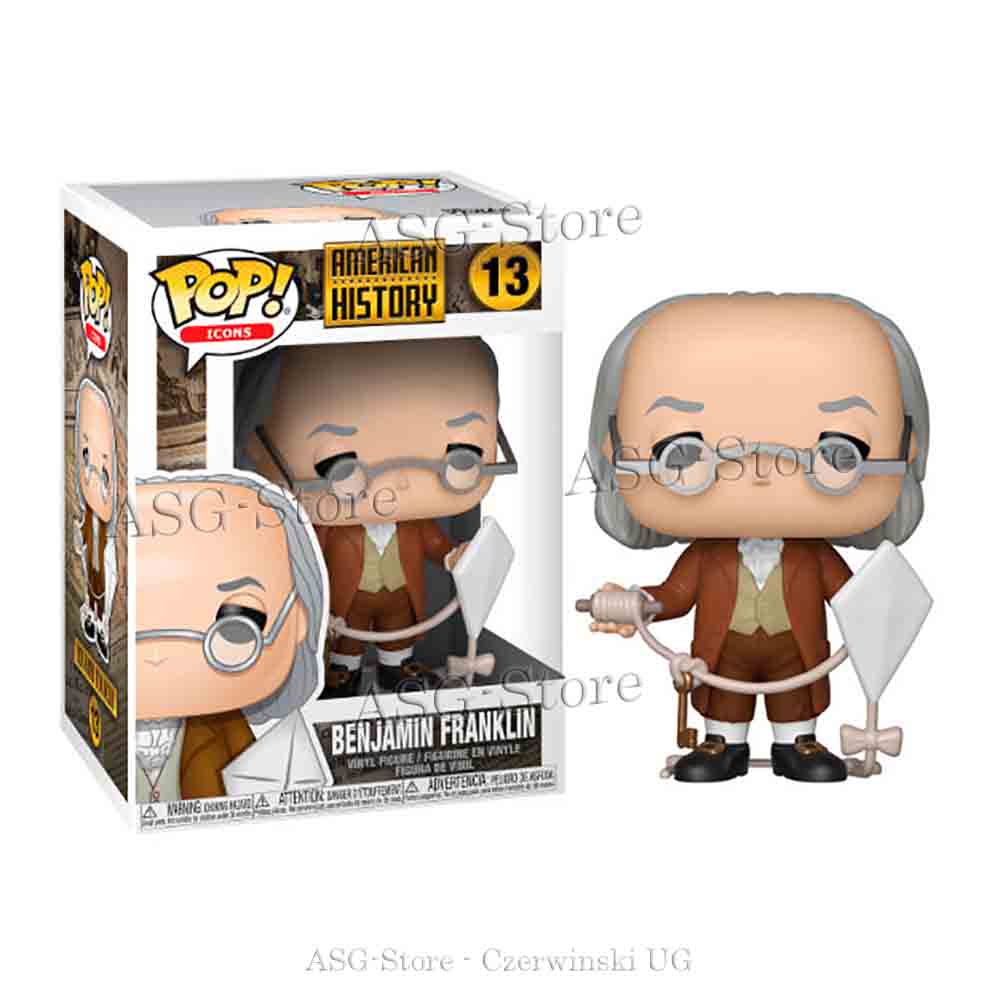 Funko Pop Icons 13 American History Benjamin Franklin