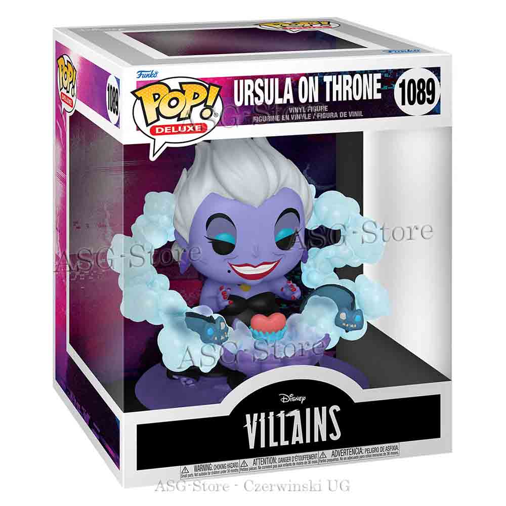 Ursula on Throne - Villains - Funko Pop Deluxe 1089