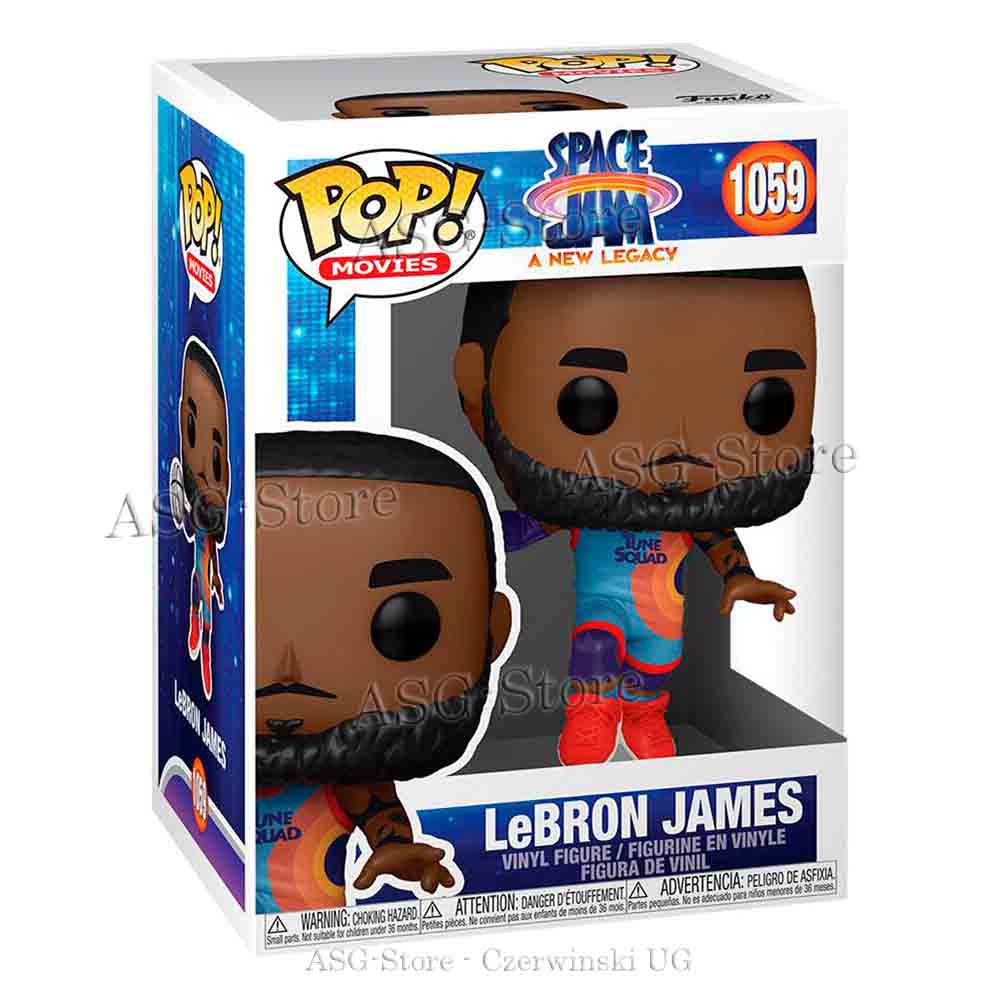 Funko Pop Movies 1059 Space Jam 2 LeBron James Funko Pop Movies 1059 Space Jam 2 LeBron James