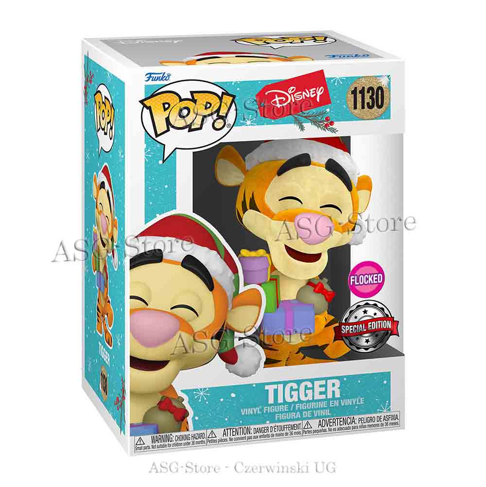 Funko Pop Disney Holiday 1130 Tigger Special Edition Flocked