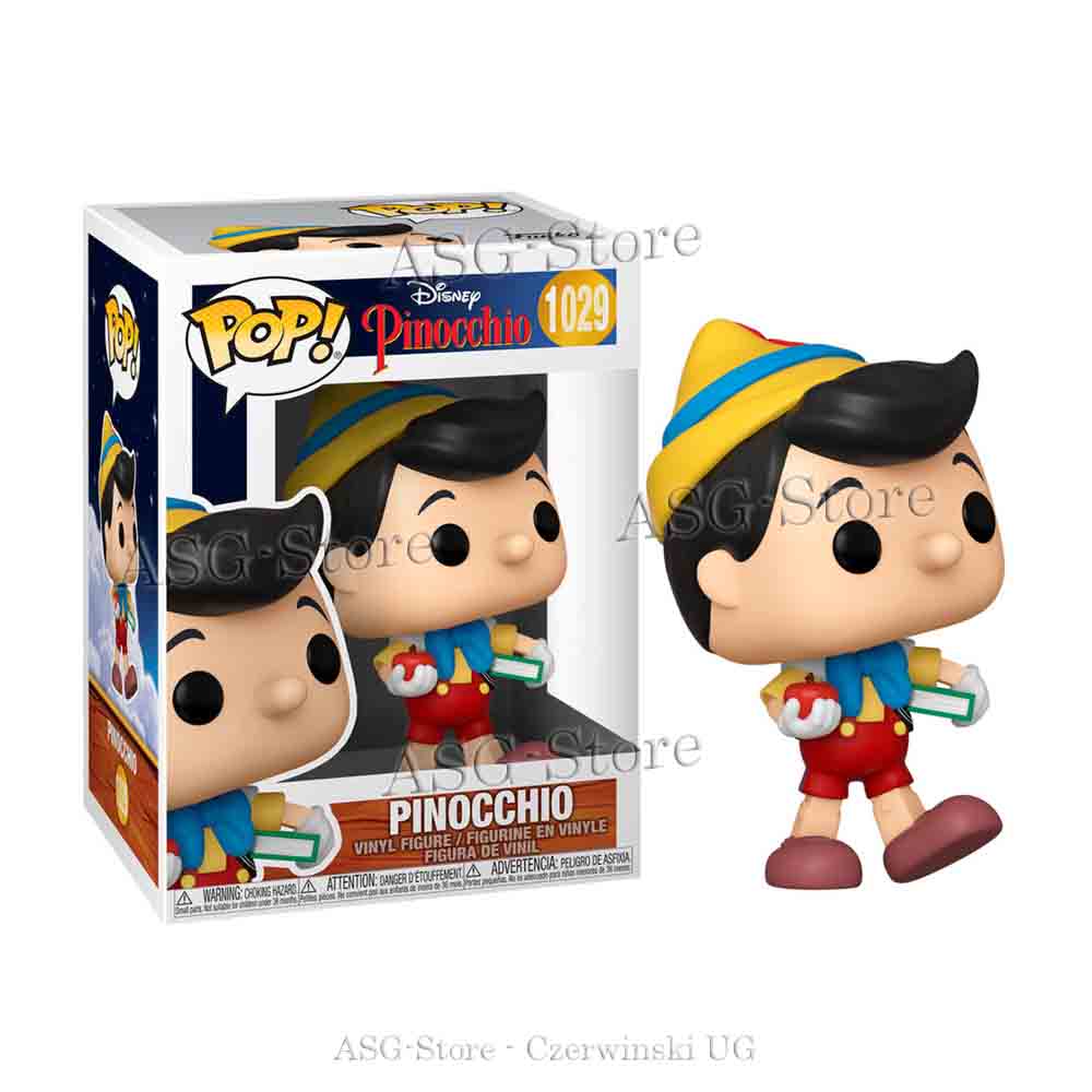 Funko Pop Disney 1029 Pinocchio School Bound Pinoccchio