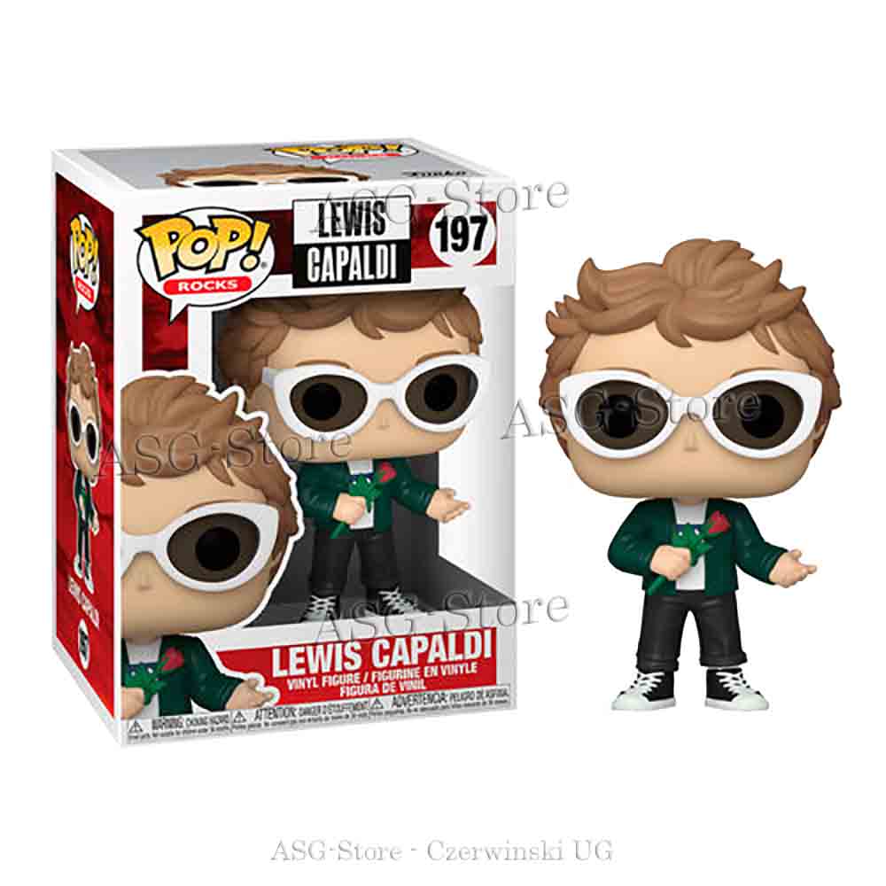 Funko Pop Rocks 197 Lewis Capaldi