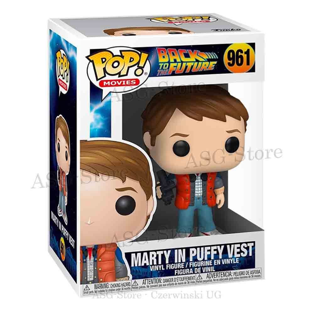 Funko Pop Movies 961 Back to the Future Marty in Puffy Vest