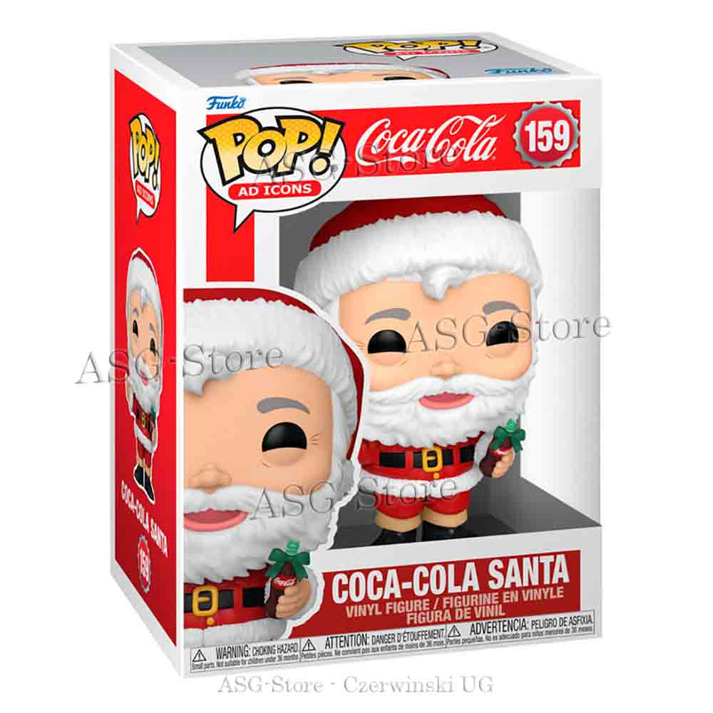 Coca Cola Santa | Coca Cola | Funko Pop Ad Icons 159 Coca Cola Santa | Coca Cola | Funko Pop Ad Icons 159