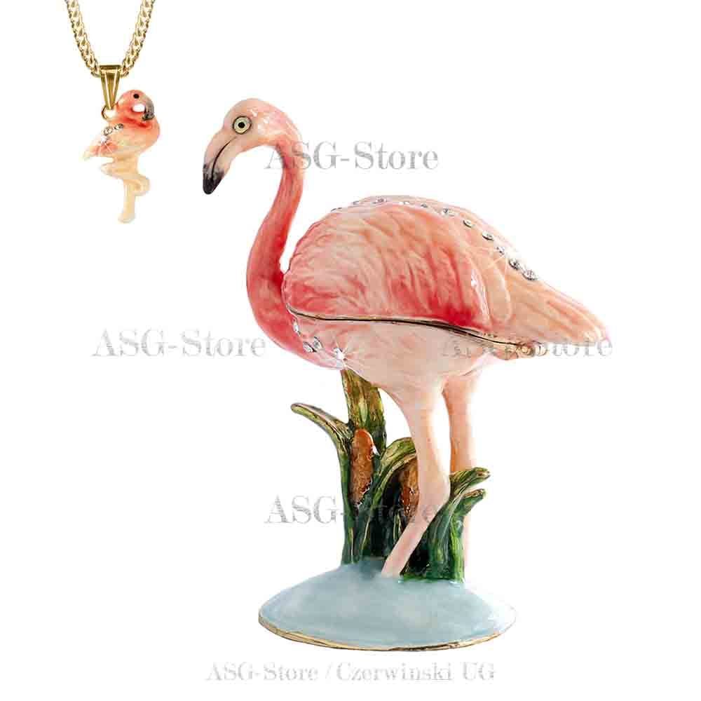 “Secrets” from Hidden Treasures Flamingo
