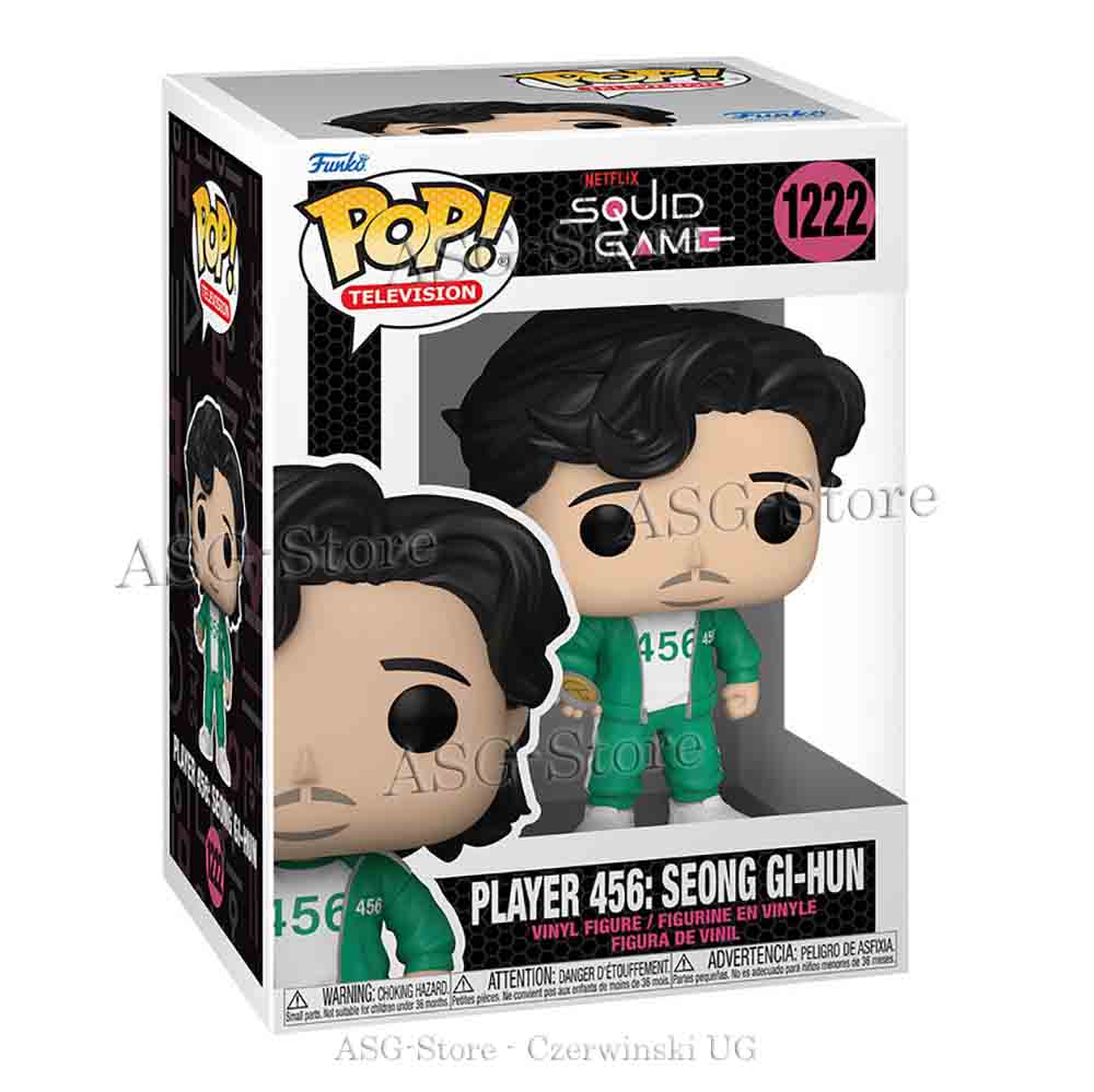 Player 456: Seong Gi-Hun - Squid Game - Funko Pop Television 1222