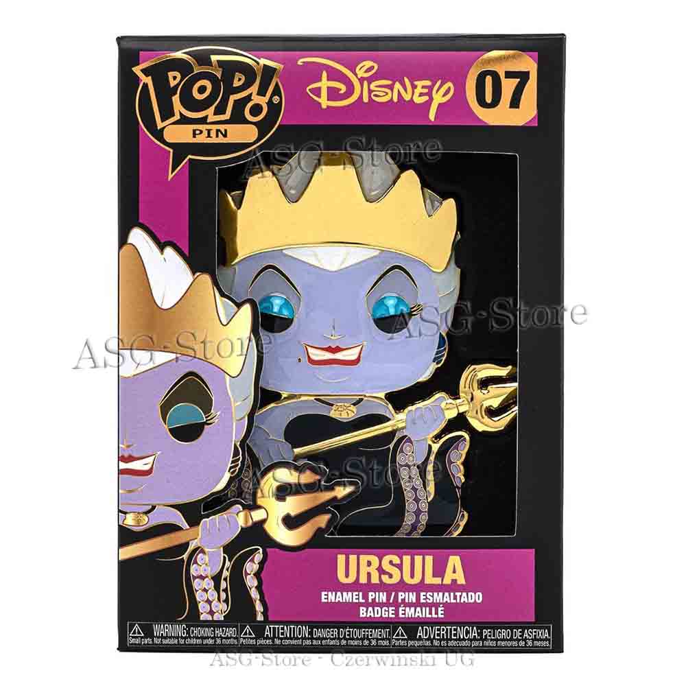 Ursula - Arielle, die Meerjungfrau - Funko Pop Pin Disney 07