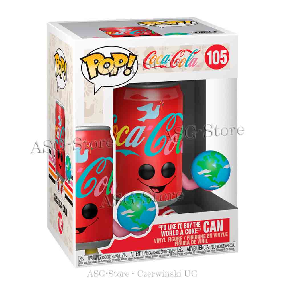 Coca Cola "I´d like to buy the world a Coke" Can - Funko Pop - Ad Icons 105