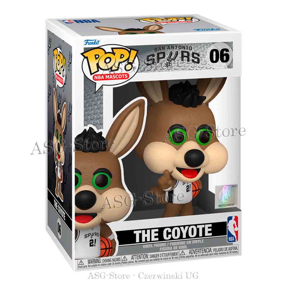 Funko Pop NBA Mascots 06 San Antonio Spurs The Coyote