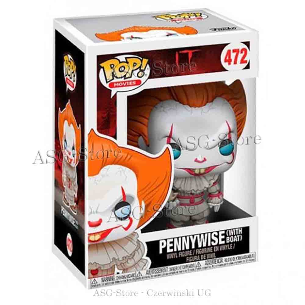 Pennywise with Boat - IT - Funko Pop Movie 472