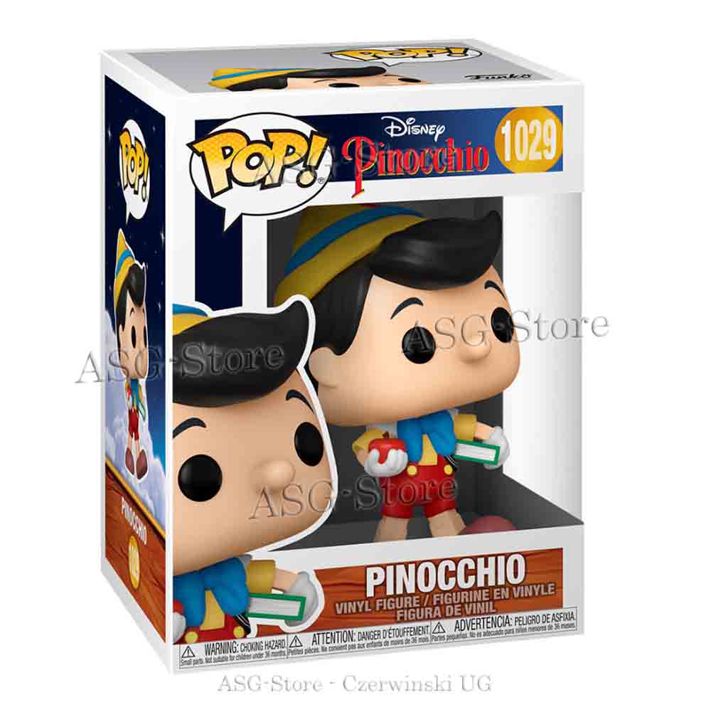 Funko Pop Disney 1029 Pinocchio School Bound Pinoccchio