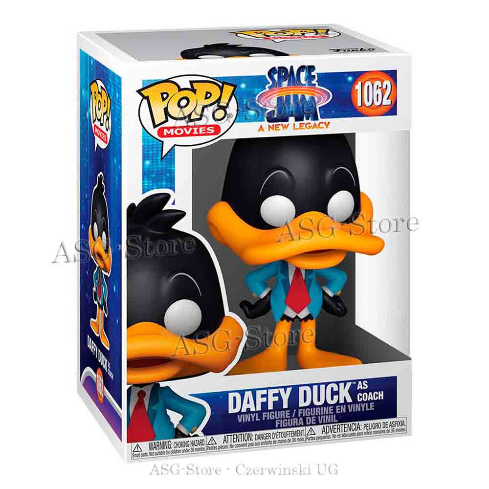Funko Pop Movies 1062 Space Jam 2 Daffy Duck als Coach Funko Pop Movies 1062 Space Jam 2 Daffy Duck als Coach