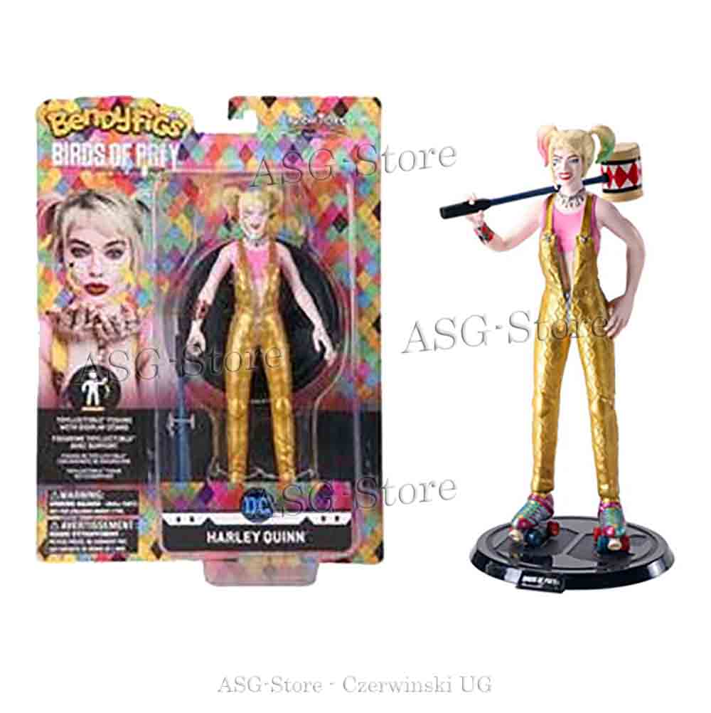 DC Comics - Harley Quinn als Bendyfigs Biegefigur 