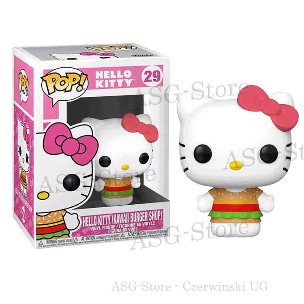 Funko Pop Animation 29 Hello Kitty Kawaii Burger Shop