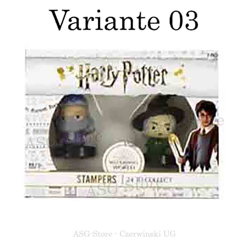 Albus Dumbledore & Minerva McGonagall Stempel im 2er Pack Harry Potter