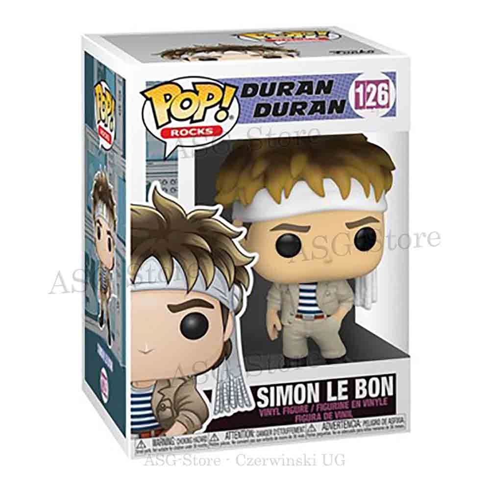 Funko Pop Rocks 126 Duran Duran Simon Le Bon