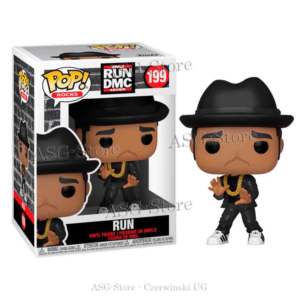 Funko Pop Rocks 199 JMJ RUN DMC 4 Ever RUN